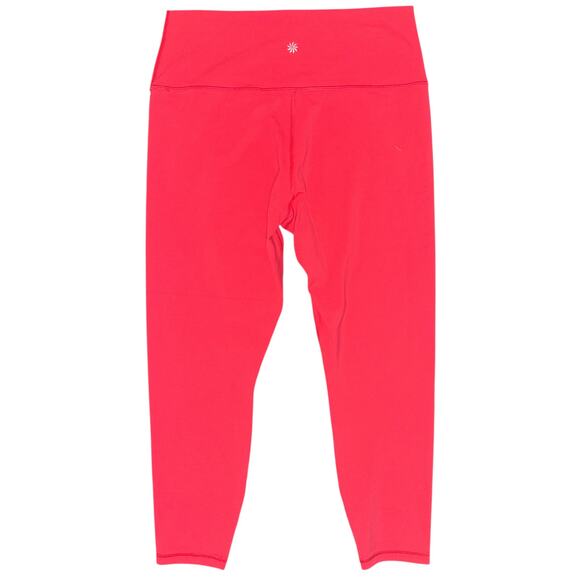 Athleta Womens L Transcend High Rise 7/8 Legging Coral/Pink 23" Inseam - Picture 4 of 7